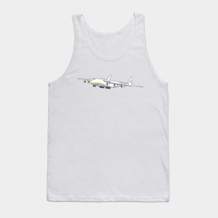 Antonov 225 Mryia Ukraine Jumbo Jet Cargo Airplane Tank Top